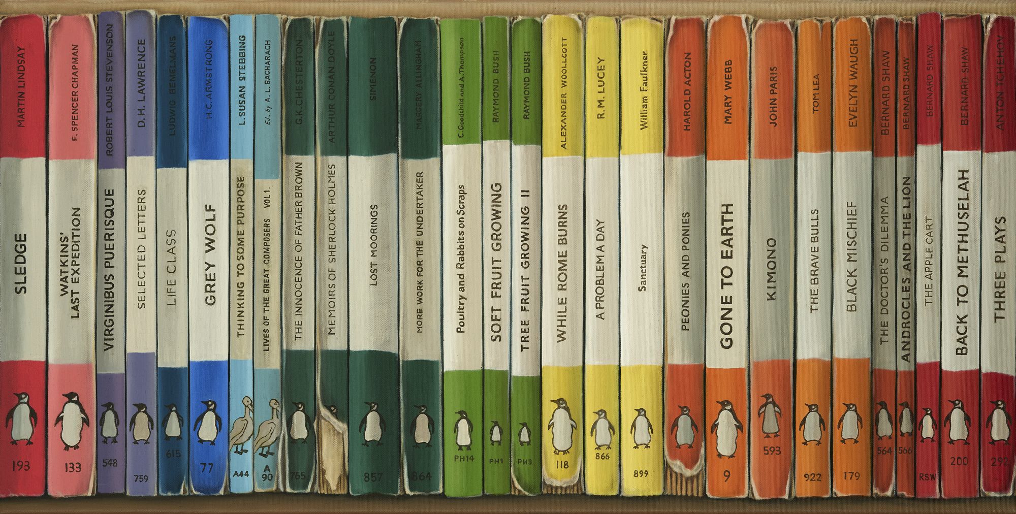 Rainbow of Reads by Roo Waterhouse