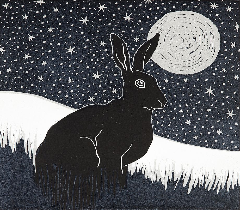 Stargazing Hare by Rosemary Farrer