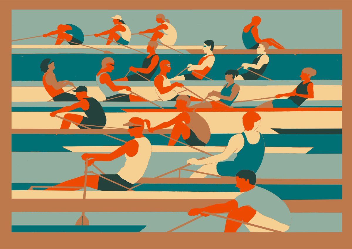 Rowers by Eliza Southwood