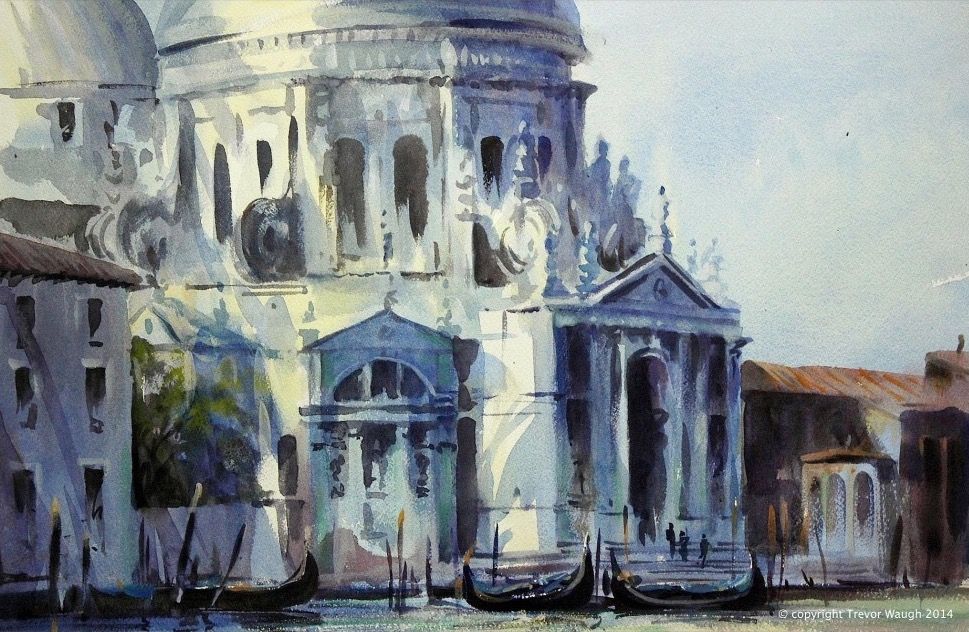 Santa Maria Della Salute, Venice by Trevor Waugh