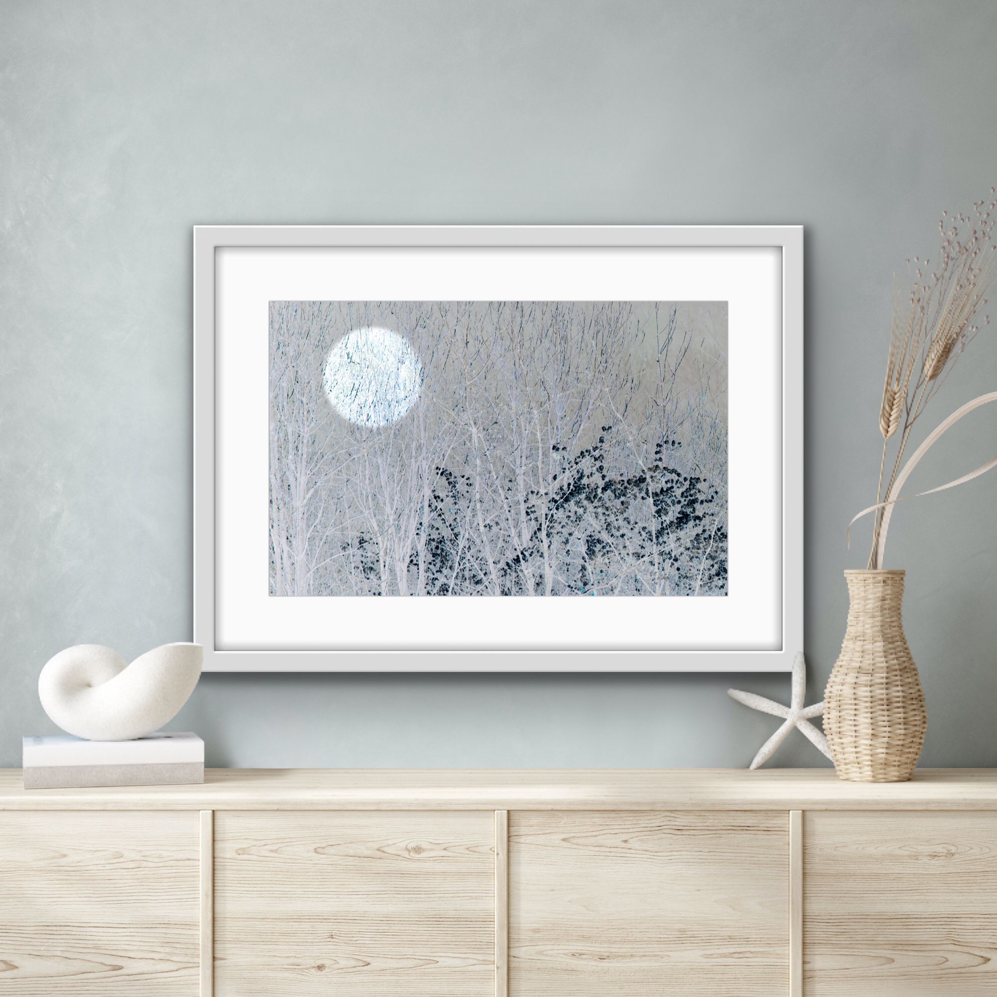 Winter Moon 1 by Sarah Brooks - Secondary Image