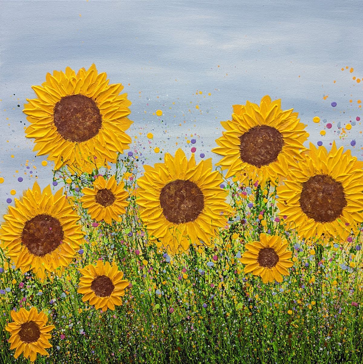 Say It With Sunflowers by Lucy Moore