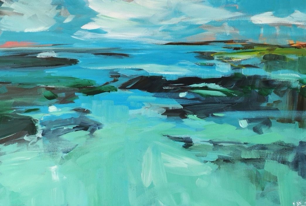 Turquoise Waters by Mary McDonald