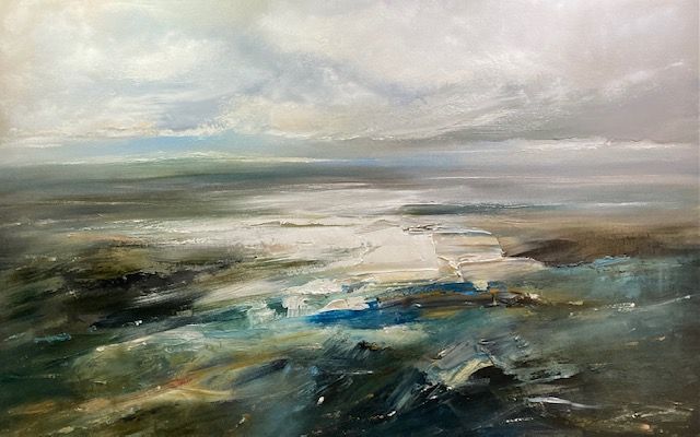 Shoreline Wading by Helen Howells