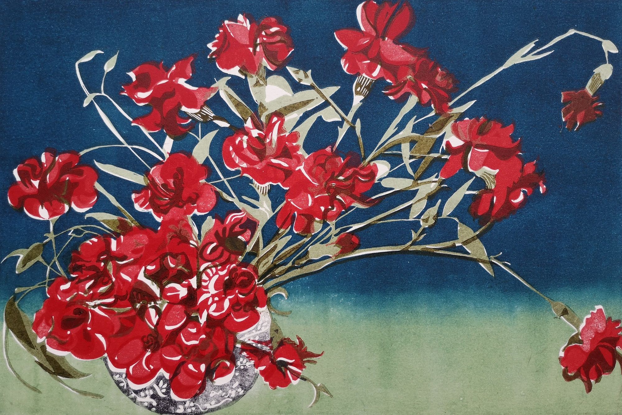 Carnations by Lisa Takahashi