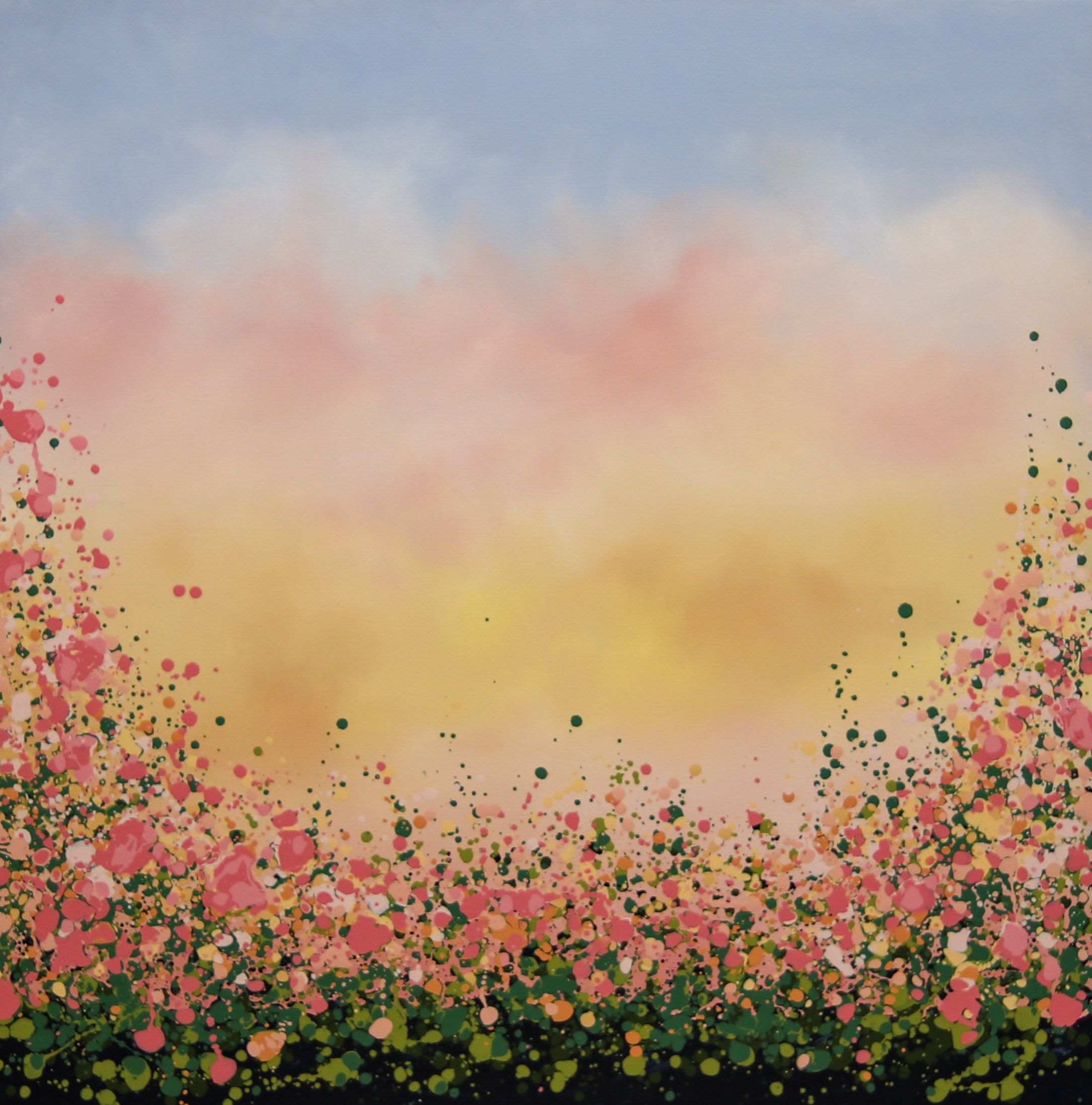 Blooming Foxgloves by Sophie Berger