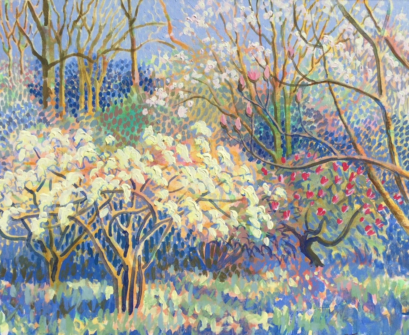 Spring Arboretum by Rosemary Farrer