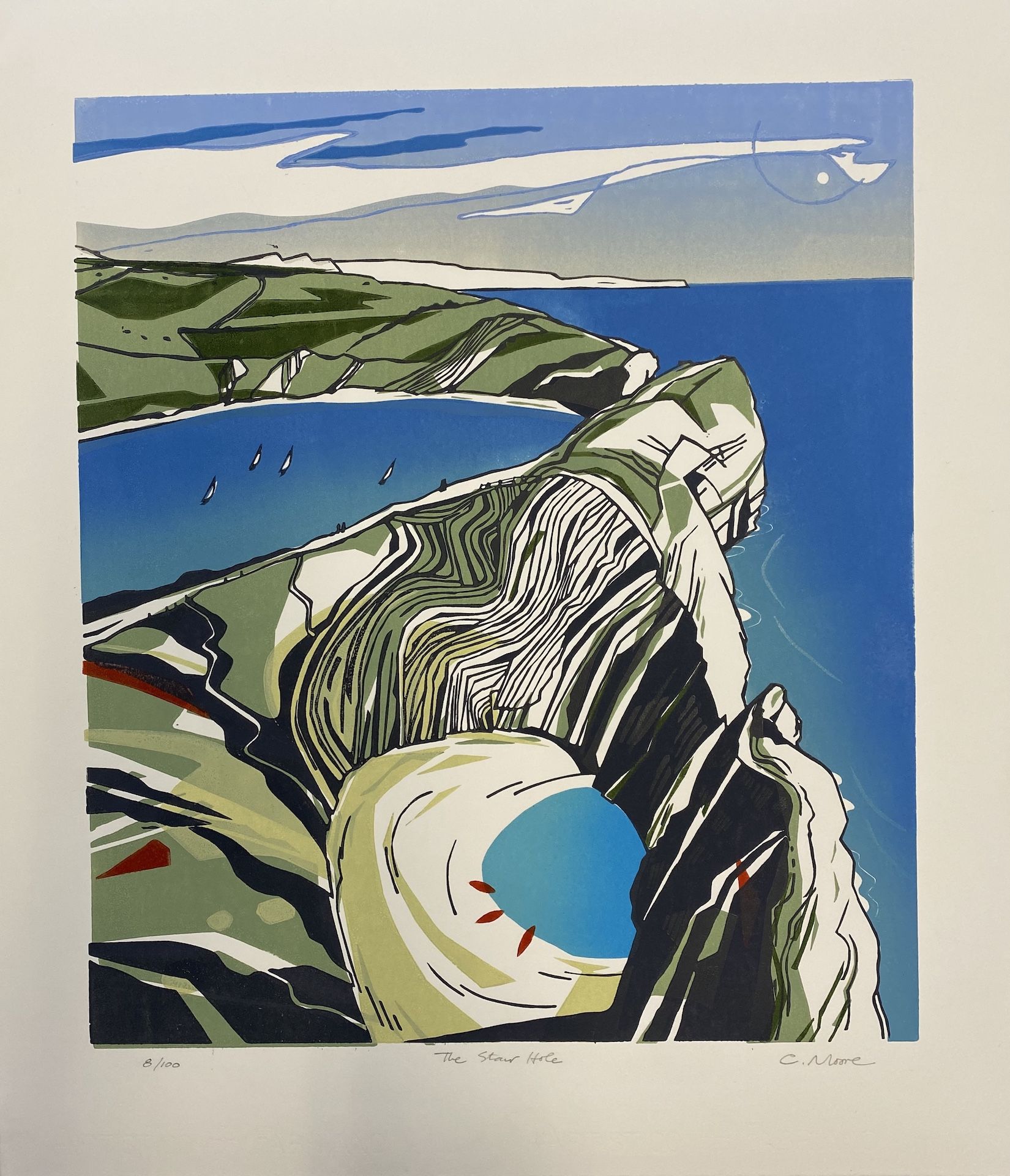 Stair Hole, Lulworth by Colin Moore - Secondary Image