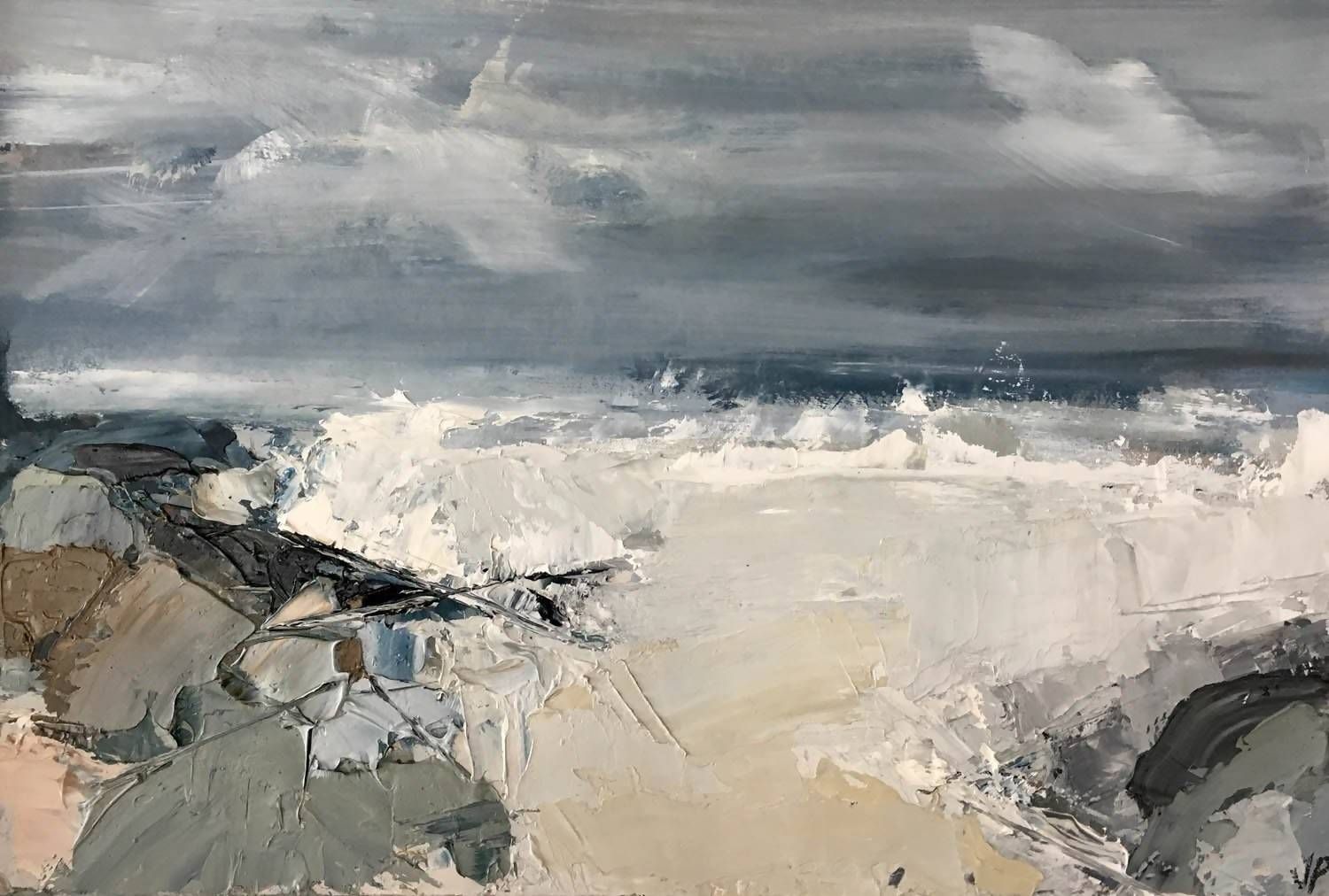 Stormy Sea by Jemma Powell