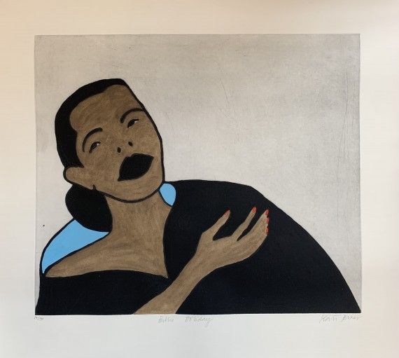 Billie Holiday by Kate Boxer