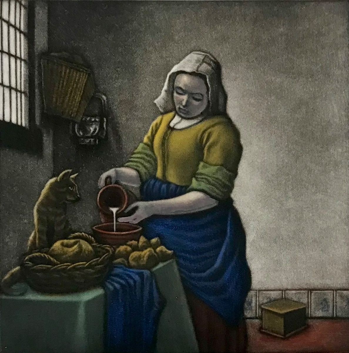 Vermeer's Cat by Mychael Barratt - Secondary Image