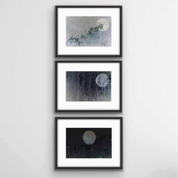 Winter Moon 2, 3 and 4 by Sarah Brooks - Secondary Image