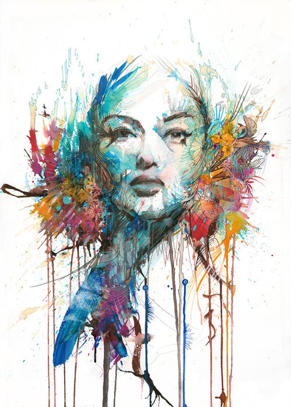 The Butterfly Effect by Carne Griffiths
