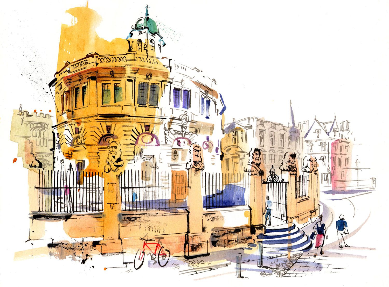 The Sheldonian Theatre by Gary Wing