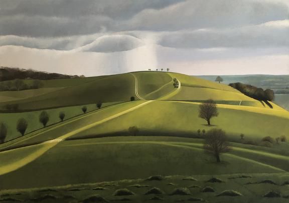 Near Pitstone Hill by Tim Woodcock-Jones