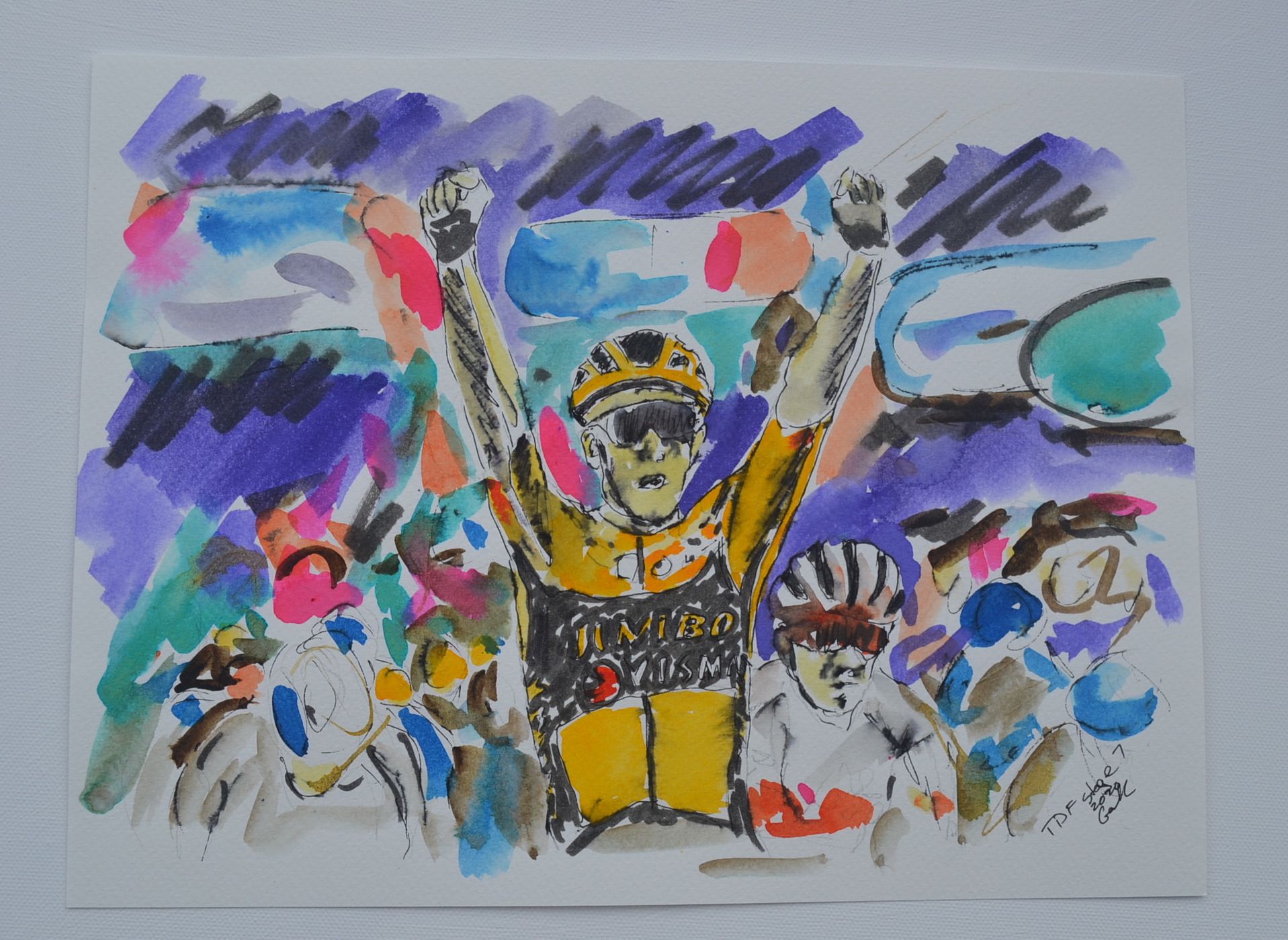 Tour de France Stage 7 by Garth Bayley - Secondary Image