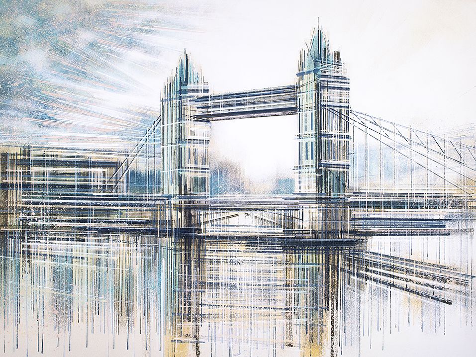 London, Tower Bridge In Bright Light by Marc Todd