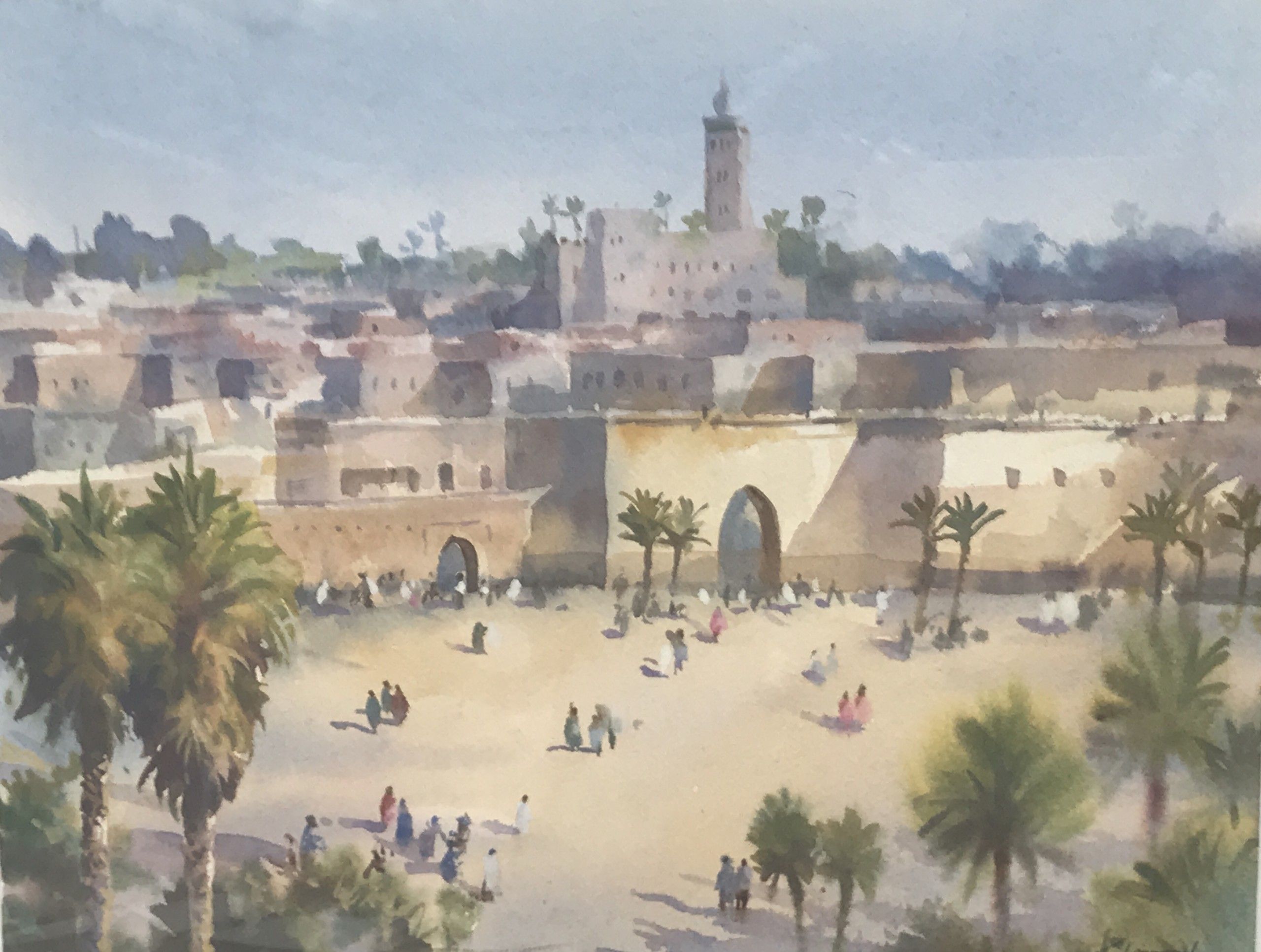Walls of Marrakech by Trevor Waugh