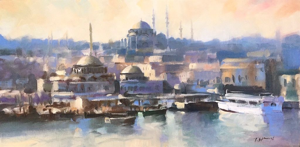 Istanbul Impression by Trevor Waugh