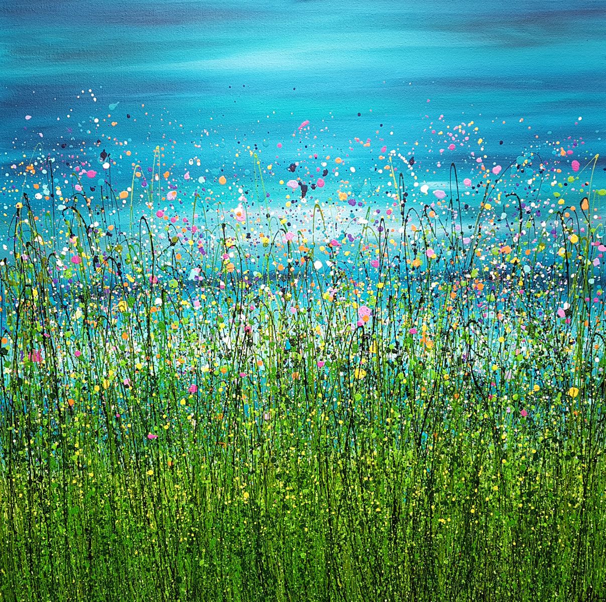 Turquoise Serenity by Lucy Moore