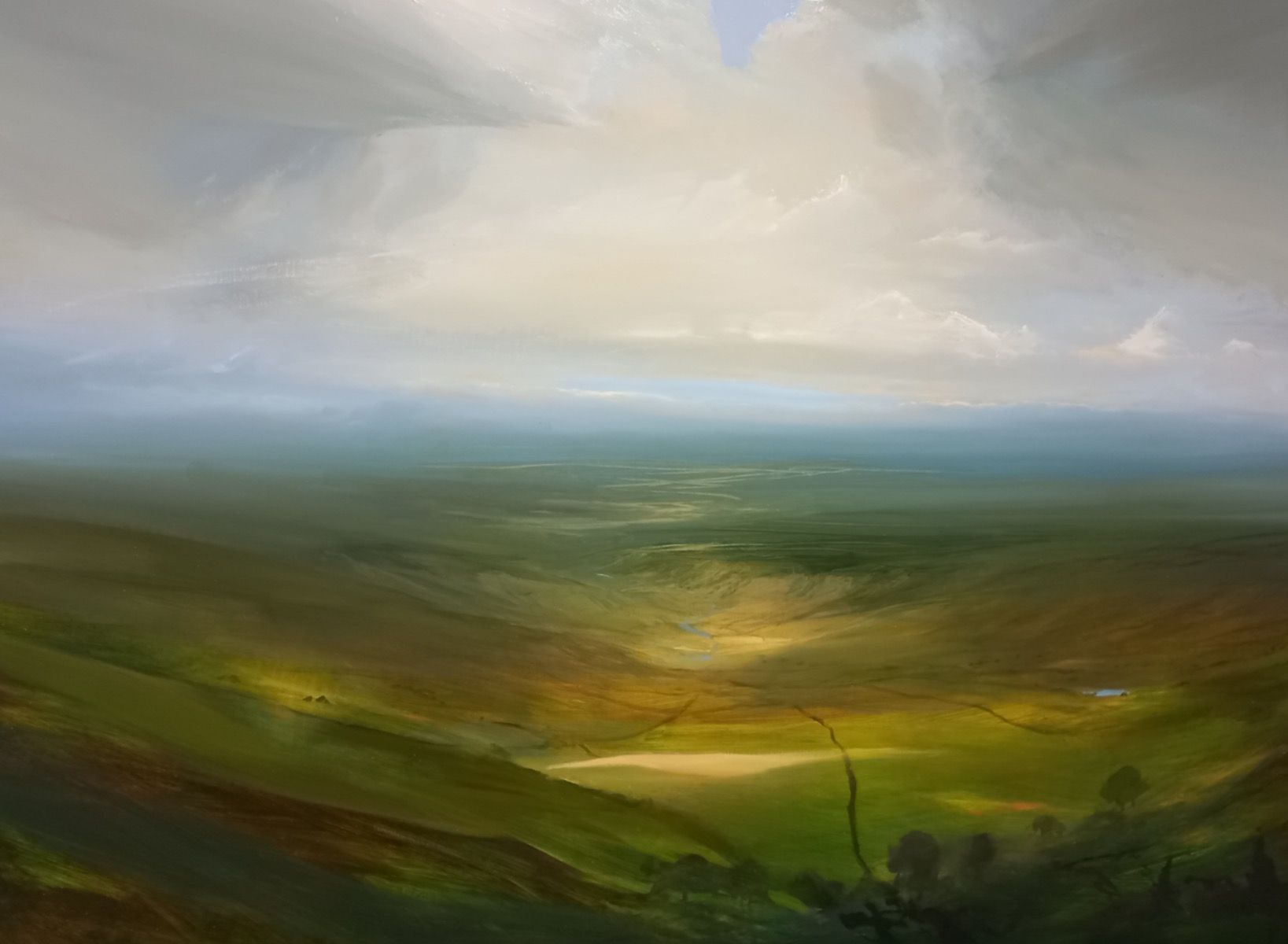 Valley Top View by James Naughton