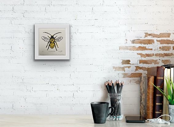Long Horned Bee by Vicky Oldfield - Secondary Image