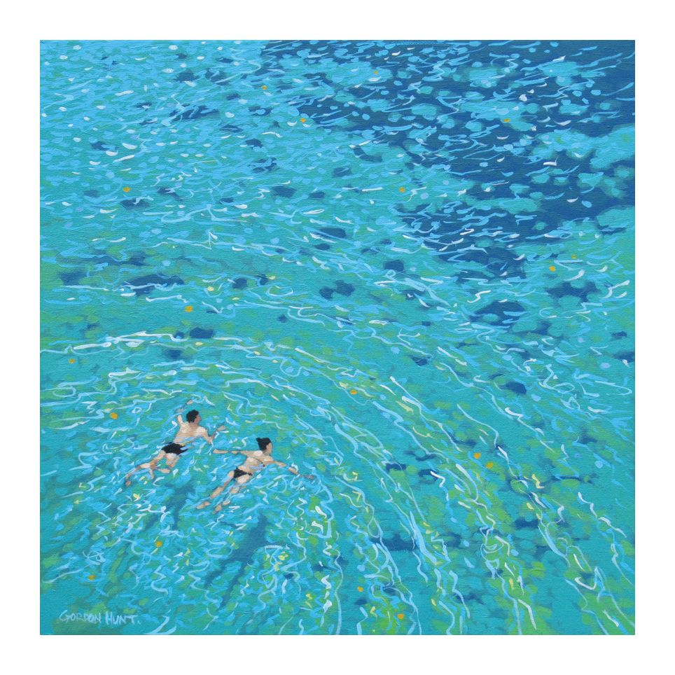 Wild swim - Large by Gordon Hunt