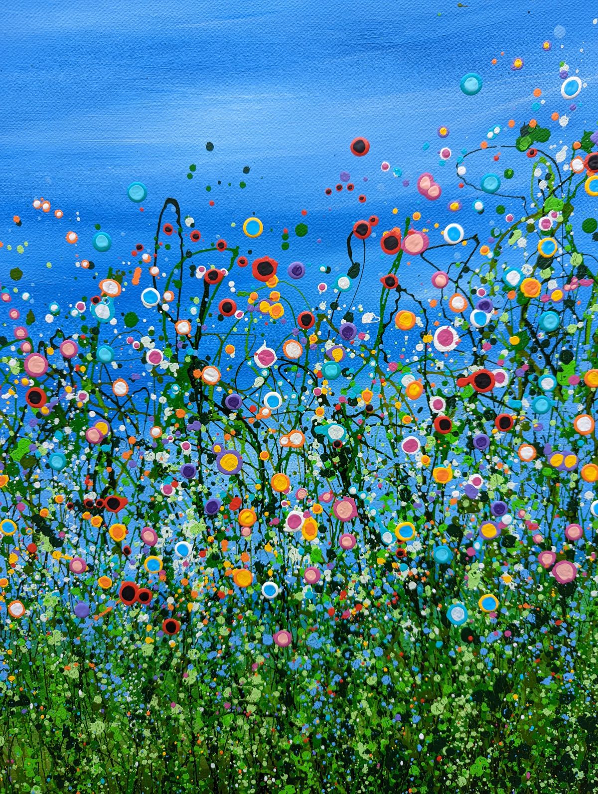 Wild Popping Meadows #17 by Lucy Moore - Secondary Image