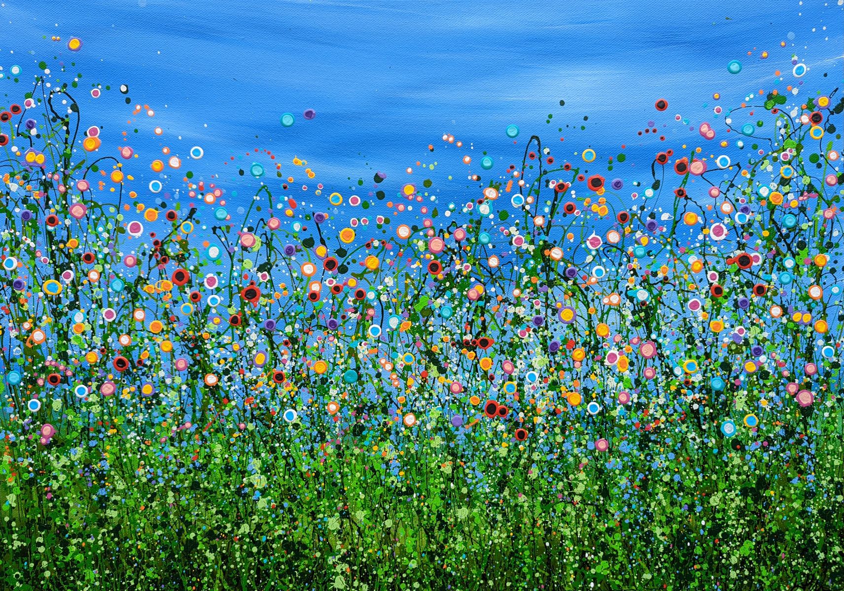 Wild Popping Meadows #17 by Lucy Moore