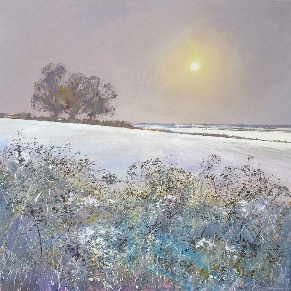 Hedgerow in Winter by Michael Sanders