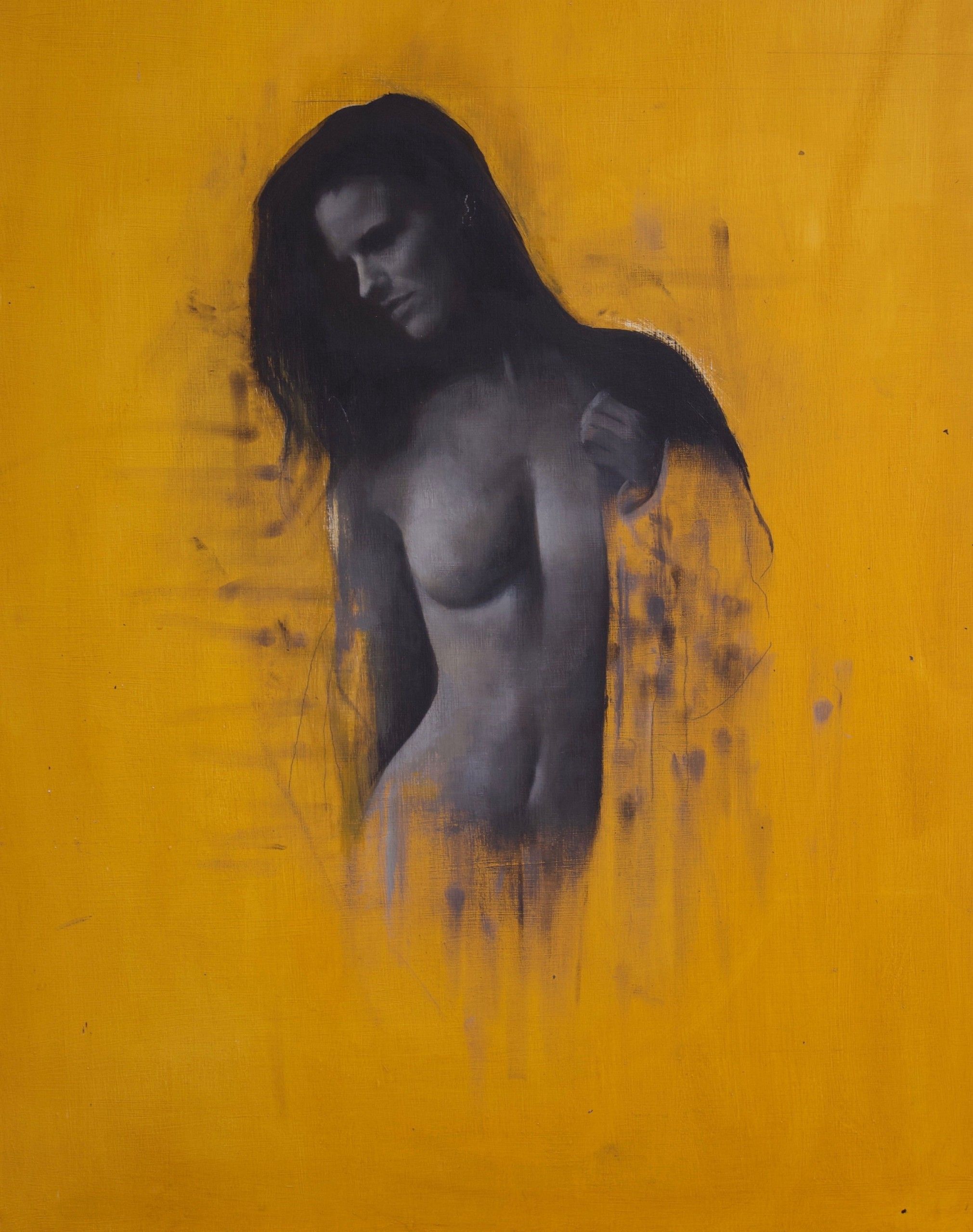 Woman with Robe by Patrick Palmer