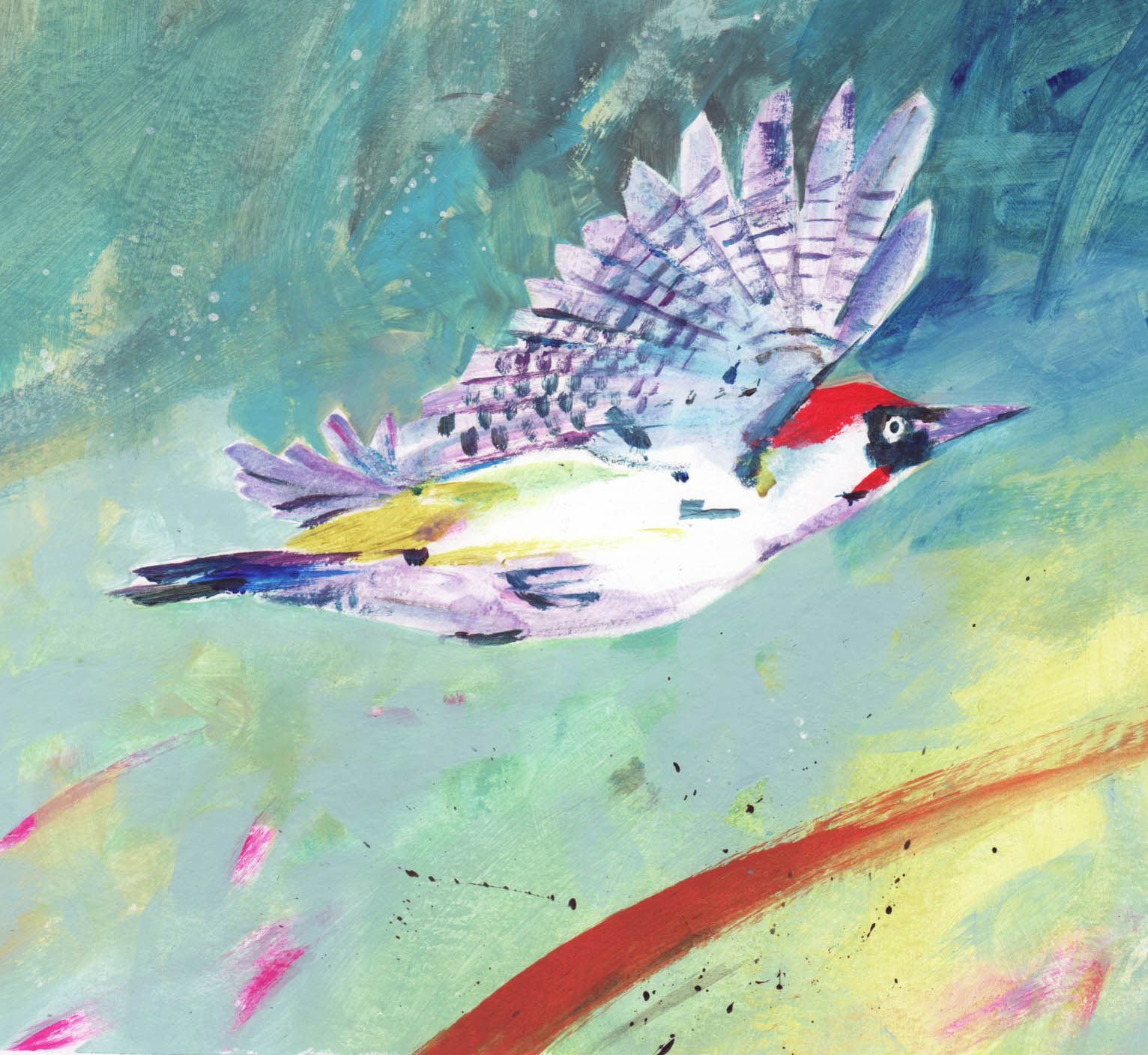 Woodpecker by carolyn carter