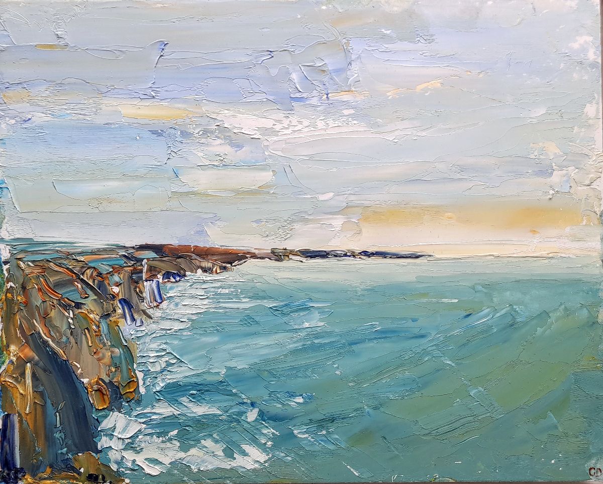 Evening at St Agnes, Cornwall by Georgie Dowling